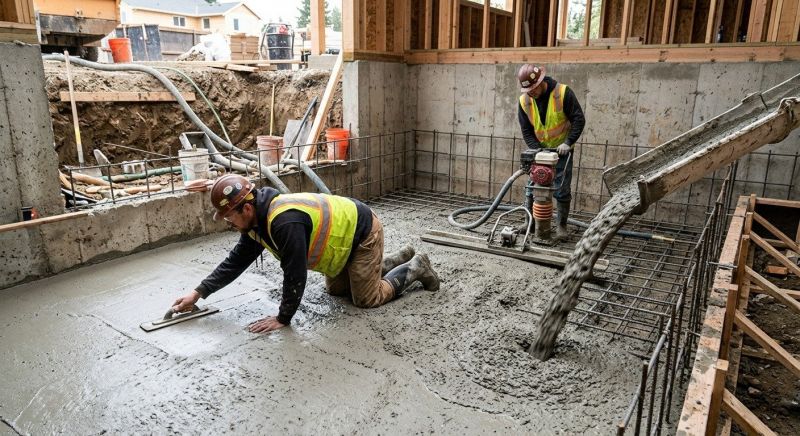 Basement Concrete Installation in El Paso County, CO
