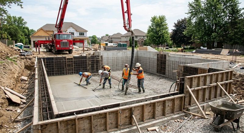 Basement Concrete Installation in Woodland Park, CO