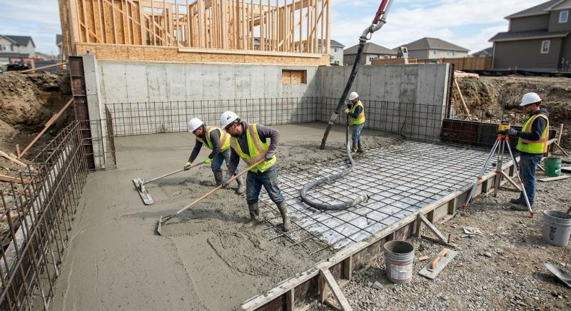 Basement Concrete Installation in Sedalia, CO