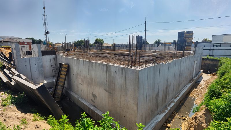 Commercial Slab Construction in Larkspur, CO