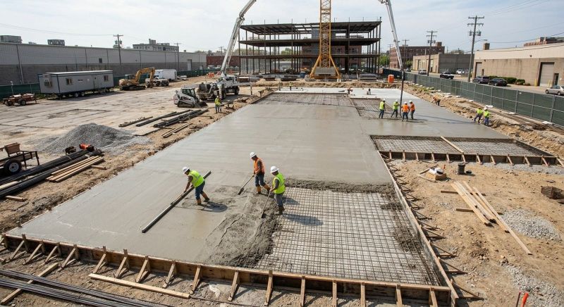 Commercial Slab Construction in Teller County, CO