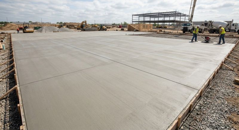 Commercial Slab Installation in Sedalia, CO