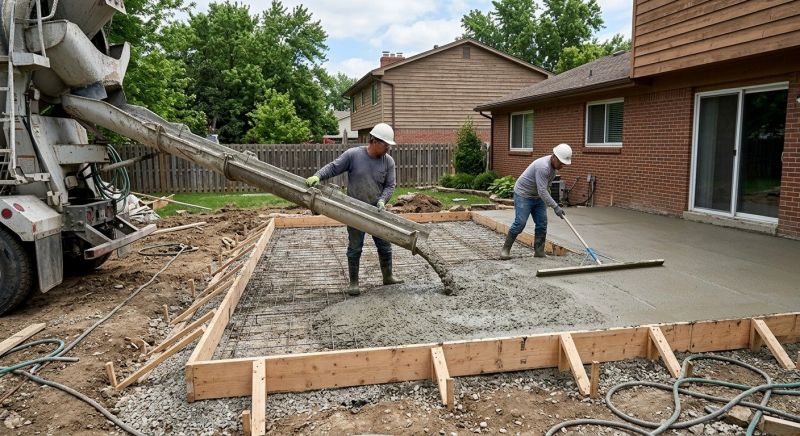 Concrete Flatwork Installation in Cripple Creek, CO