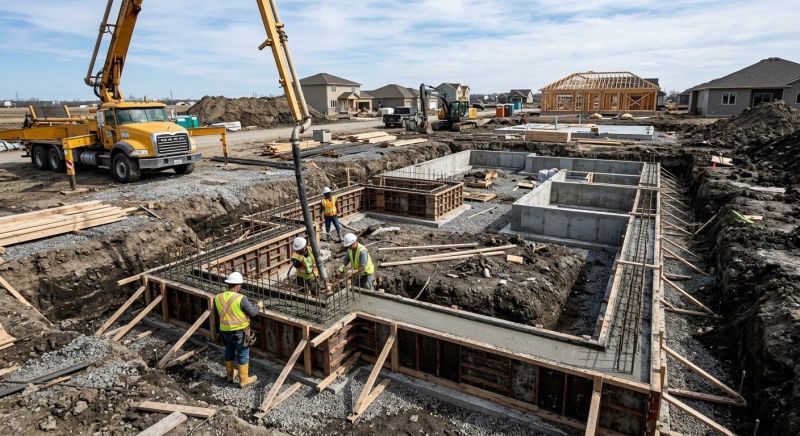 Concrete Foundation Installation in El Paso County, CO