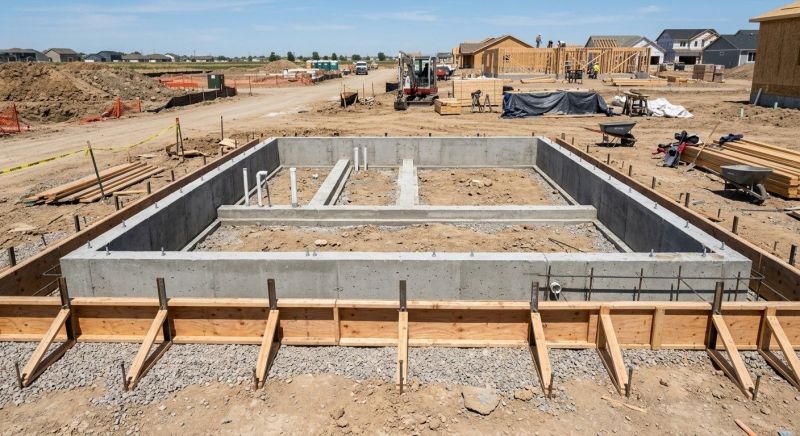 Concrete Foundation Installation in Florissant, CO