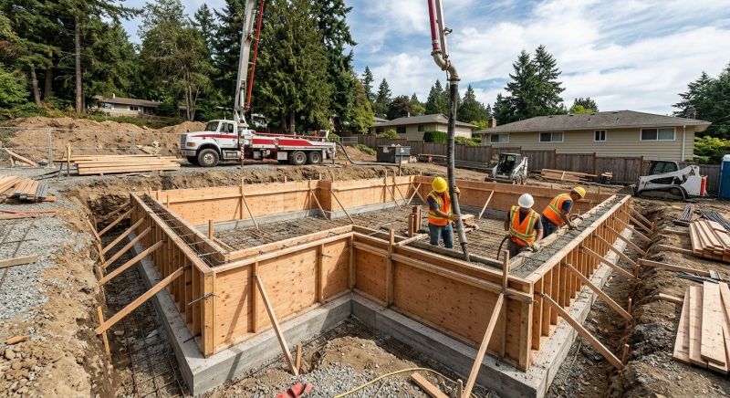 Concrete Foundation Installation in Florissant, CO
