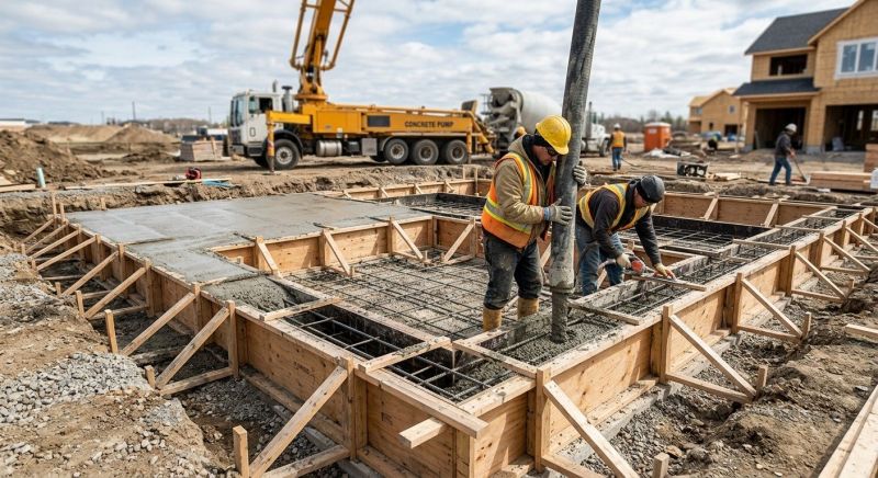 Concrete Foundation Installation in Woodland Park, CO