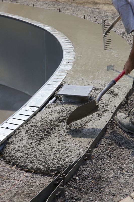 Concrete Pool Deck Installation in Woodland Park, CO