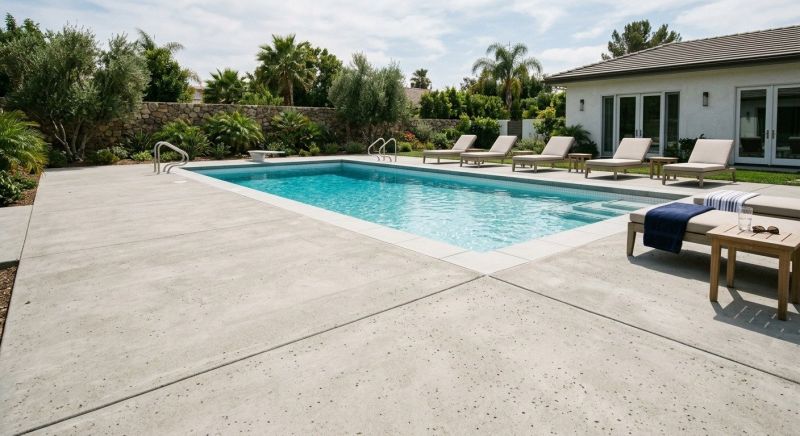 Concrete Pool Deck Installation in Woodland Park, CO