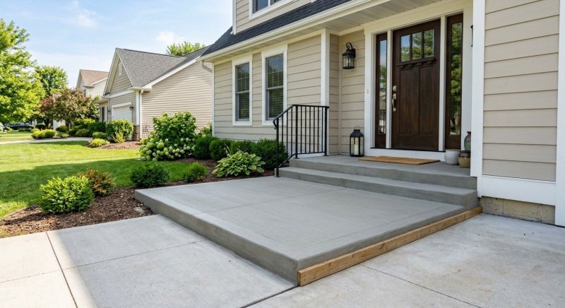 Concrete Porch Installation in Sedalia, CO