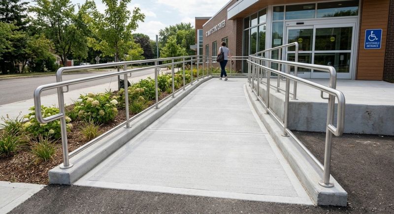 Concrete Ramp Construction in Woodland Park, CO
