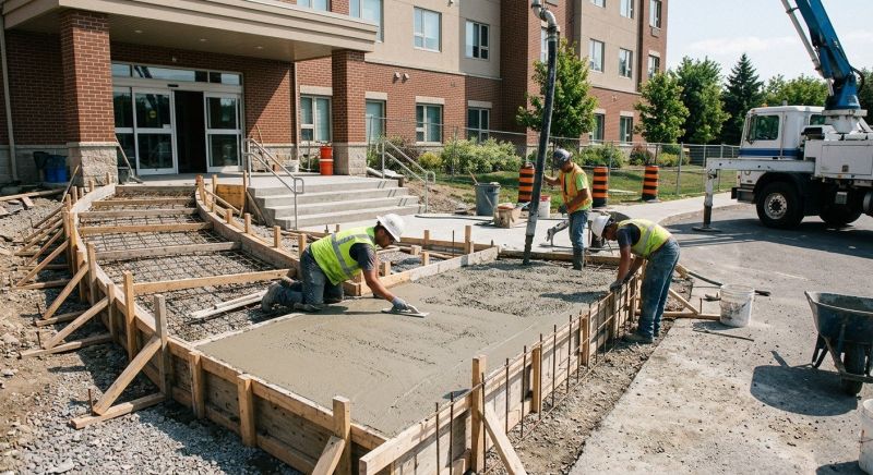 Concrete Ramp Installation in Florissant, CO