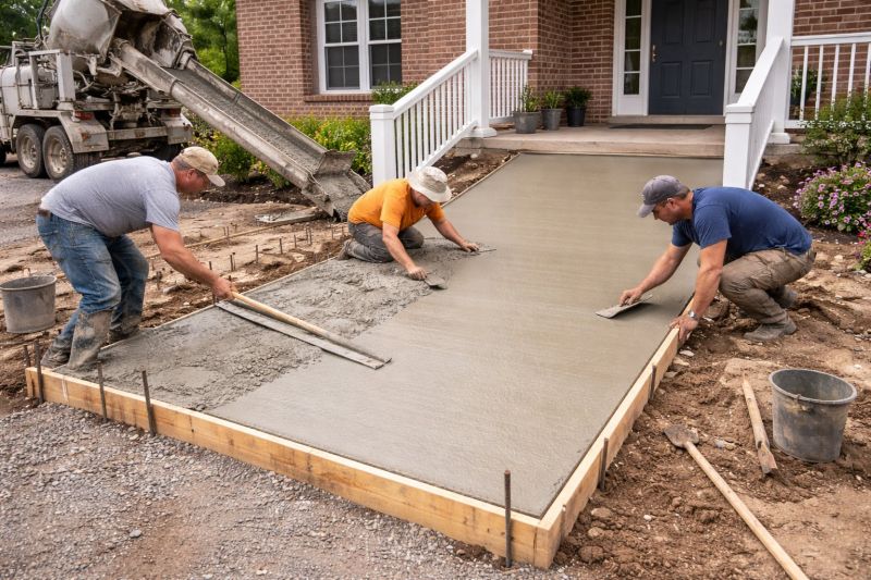 Concrete Ramp Installation in Woodland Park, CO