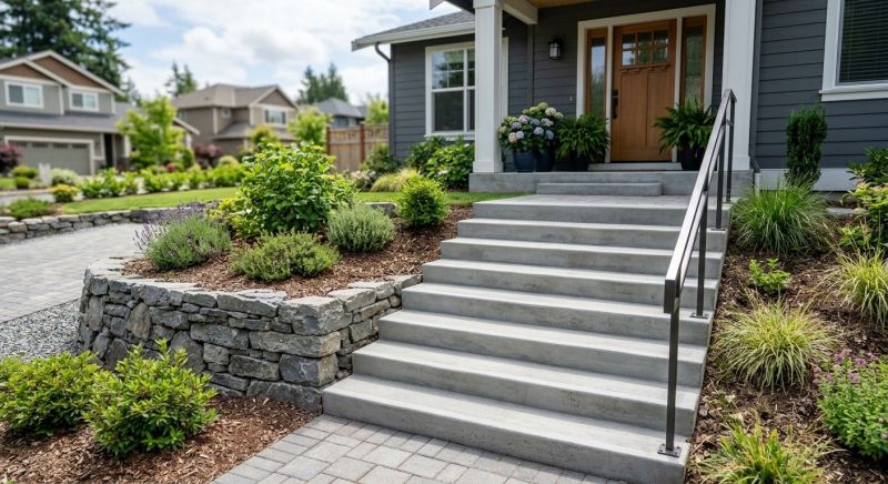 Concrete Stairs Construction in Colorado Springs, CO