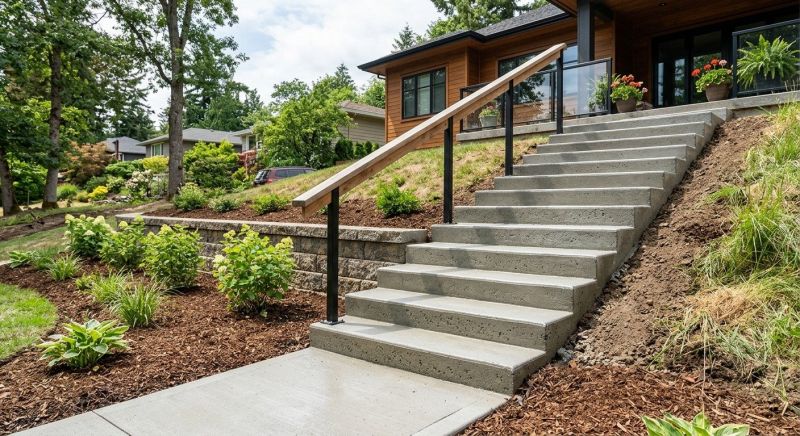 Concrete Stairs Construction in Palmer Lake, CO