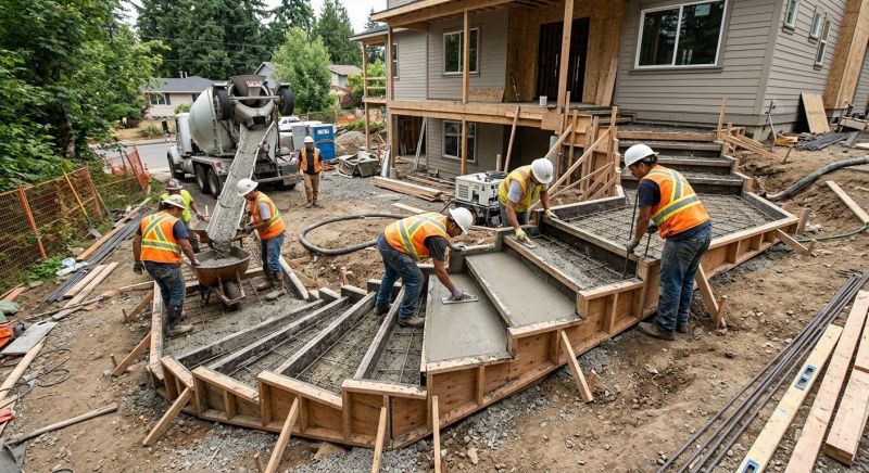 Concrete Stairs Installation in Cripple Creek, CO