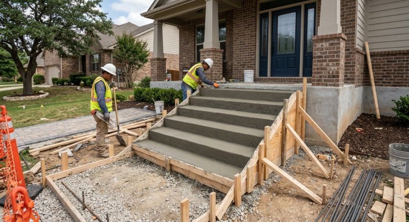 Concrete Stairs Installation in Monument, CO