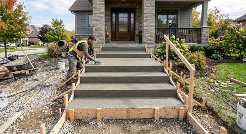 Concrete Stairs Installation in Teller County, CO