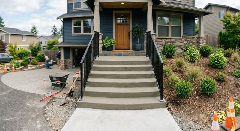 Concrete Steps Replacement in El Paso County, CO