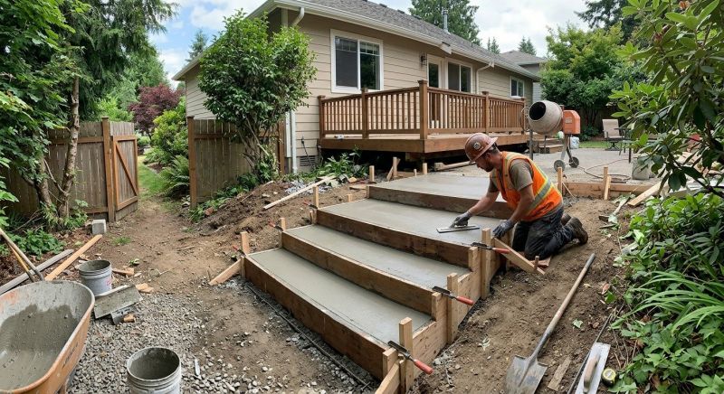 Concrete Steps Replacement in Sedalia, CO