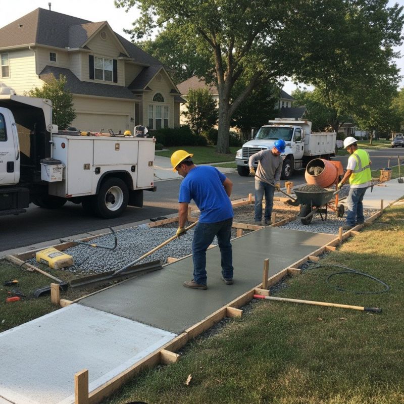 Concrete Walkway Installation in Colorado Springs, CO