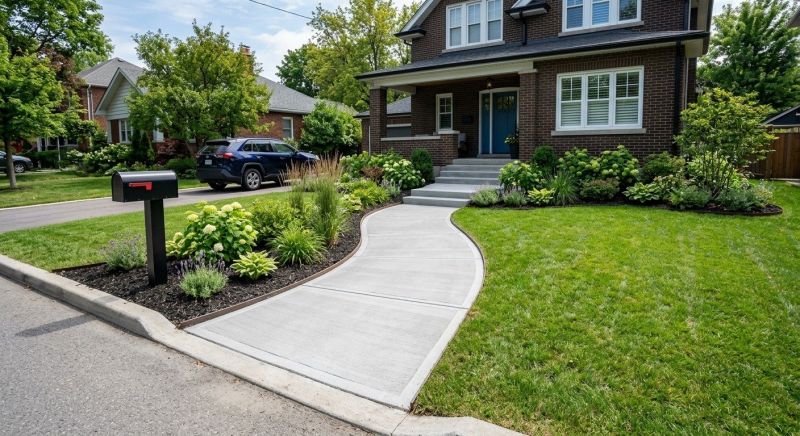 Concrete Walkway Installation in Woodland Park, CO