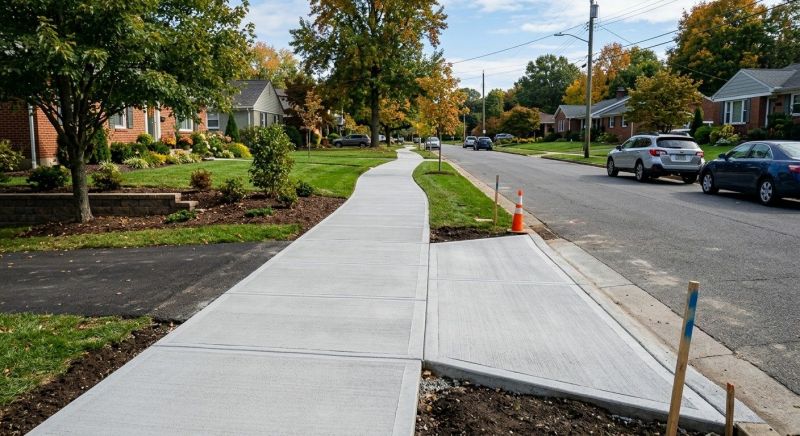 Concrete Walkway Installation in Palmer Lake, CO