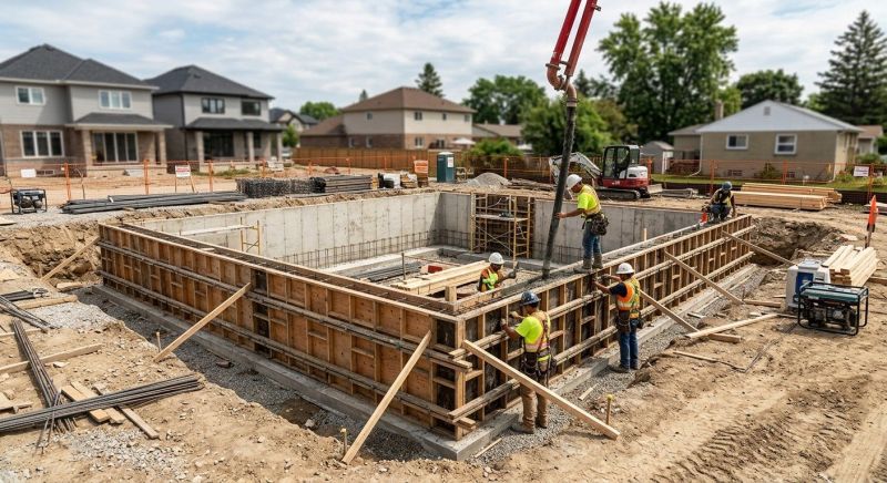 Foundation Construction in Monument, CO
