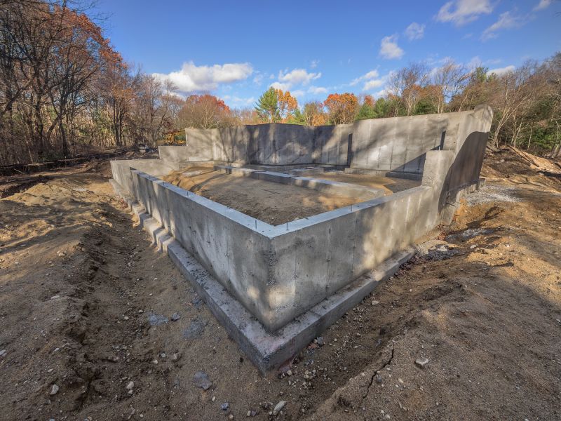 Foundation Wall Pouring in Cripple Creek, CO
