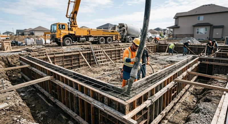 Foundation Wall Pouring in Larkspur, CO