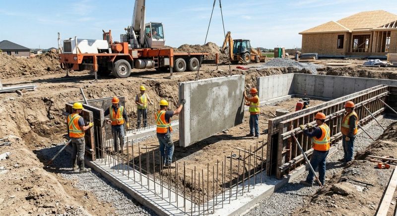 Foundation Wall Pouring in Teller County, CO