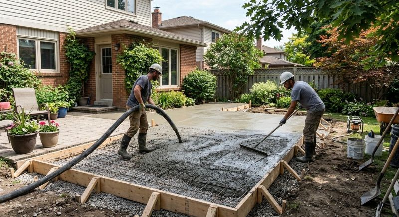 Patio Construction in Woodland Park, CO
