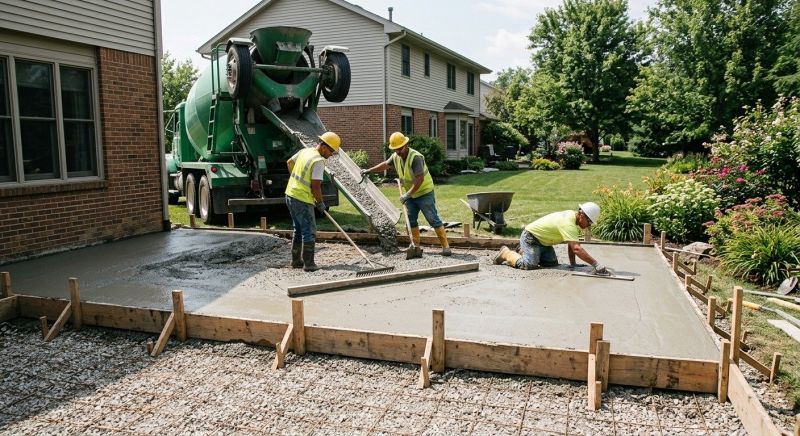 Patio Pouring Service in Woodland Park, CO