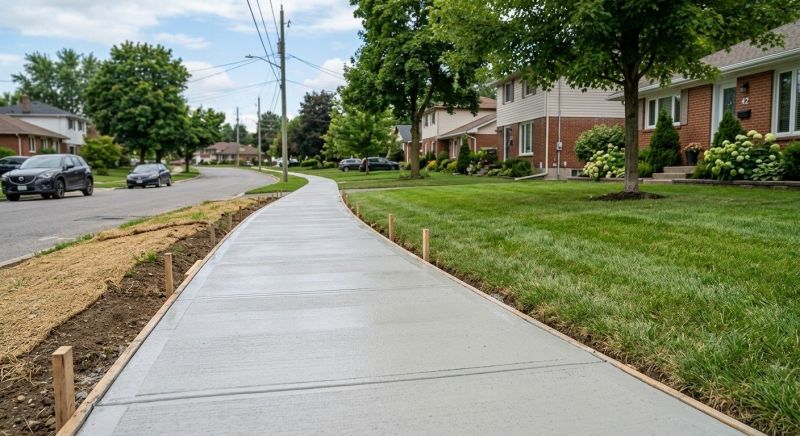 Sidewalk Construction in Woodland Park, CO