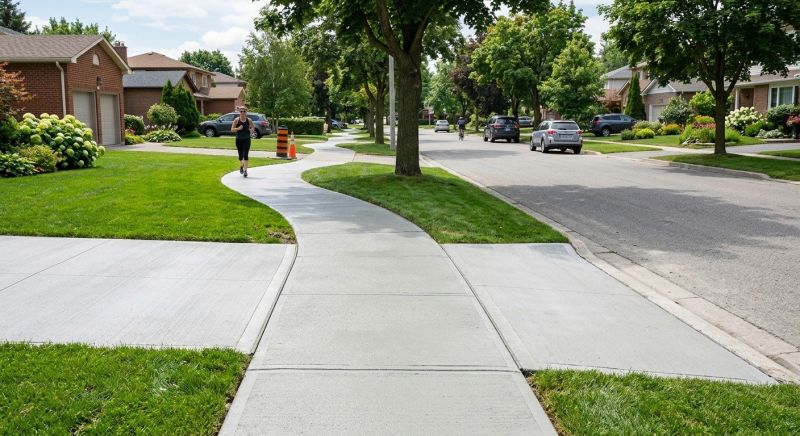 Sidewalk Paving in Larkspur, CO